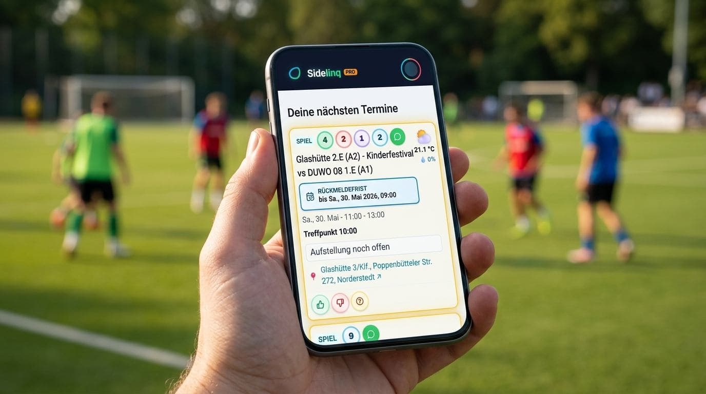 Browser, Web-App oder Store: So startet euer Team mit Sidelinq
